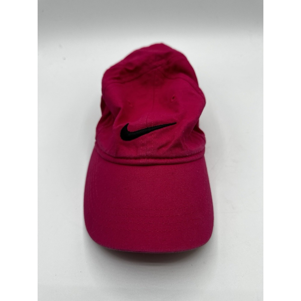 Nike‎ Storm-FIT Kids Pink Hat Adjustable Reflective Logo Lightweight Running Cap
